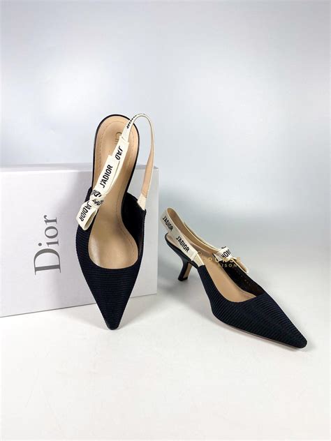 dior slingback 價錢|Dior slingback technical fabric.